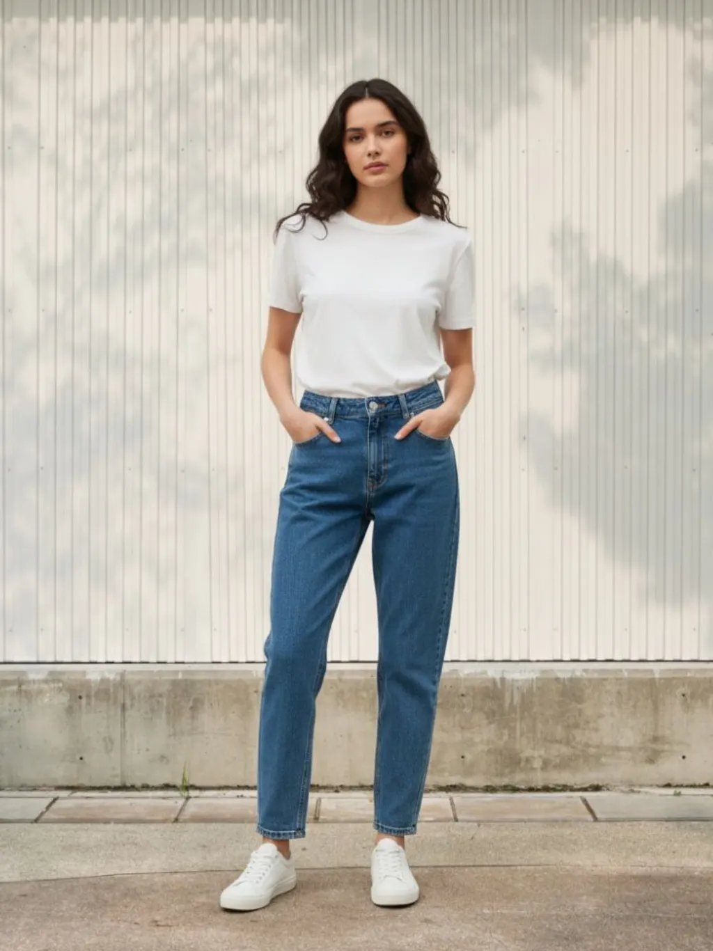 Blue Vintage Mom Jeans