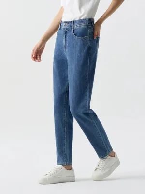 Blue Vintage Mom Jeans — view 3