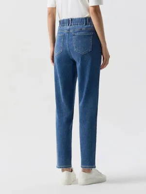 Blue Vintage Mom Jeans — view 4