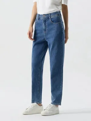 Blue Vintage Mom Jeans — view 5