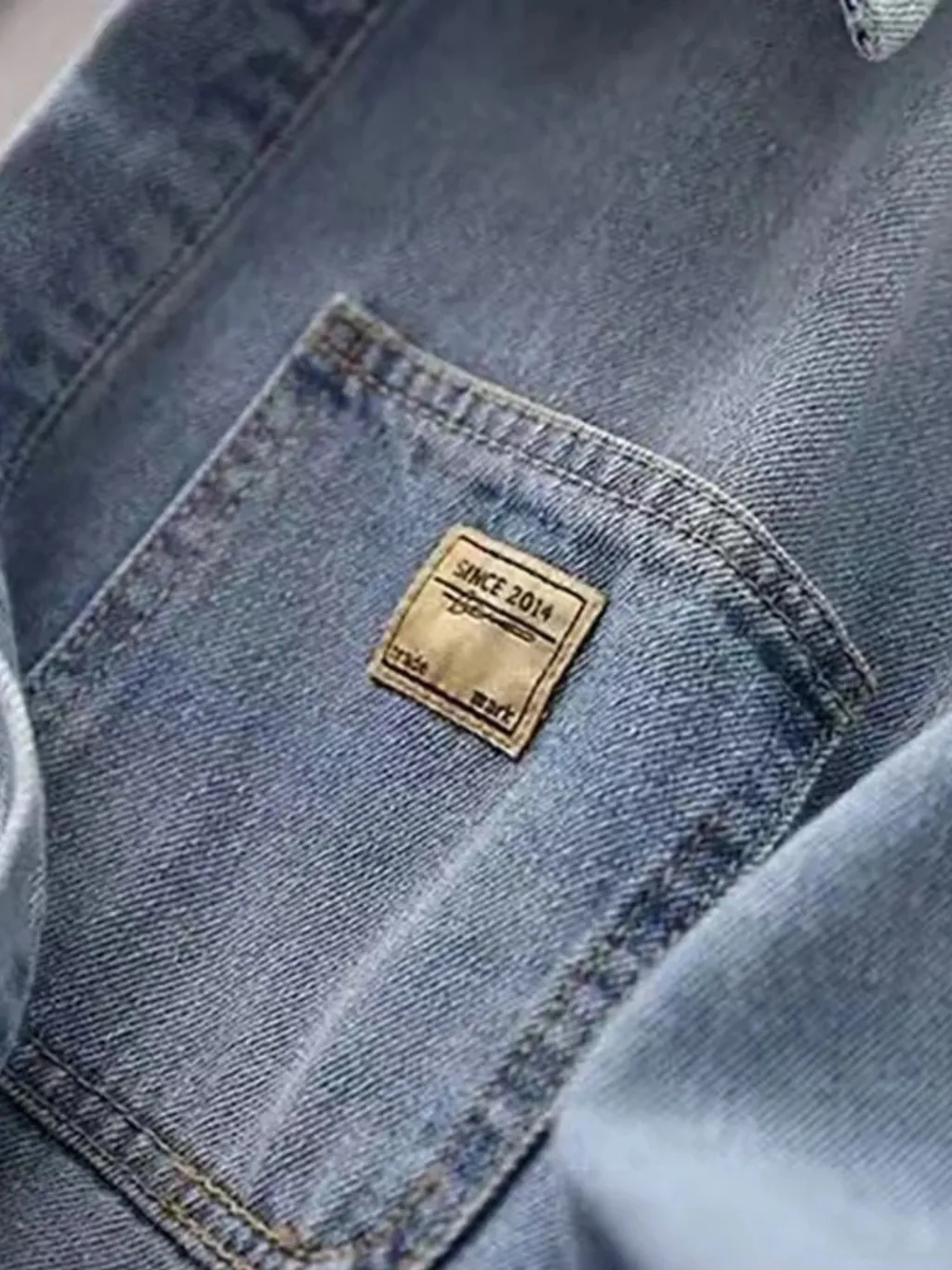 Boys' Blue Denim Overshirt Jacket — quality denim, made to last