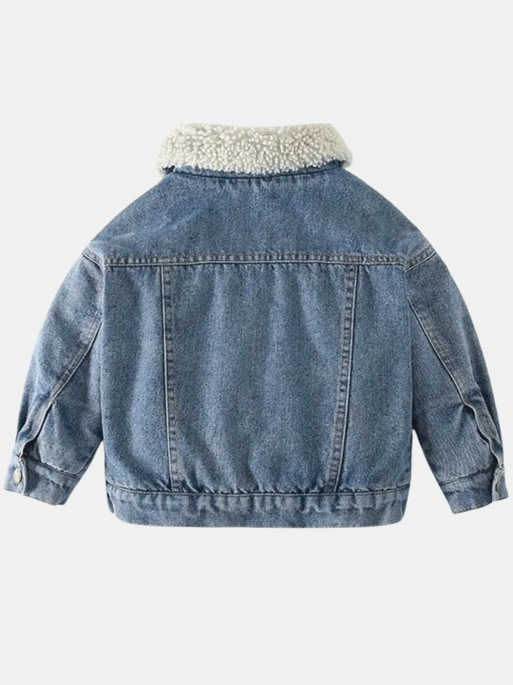 Boys' Denim Jacket with Faux Shearling Lining — quality denim, made to last
