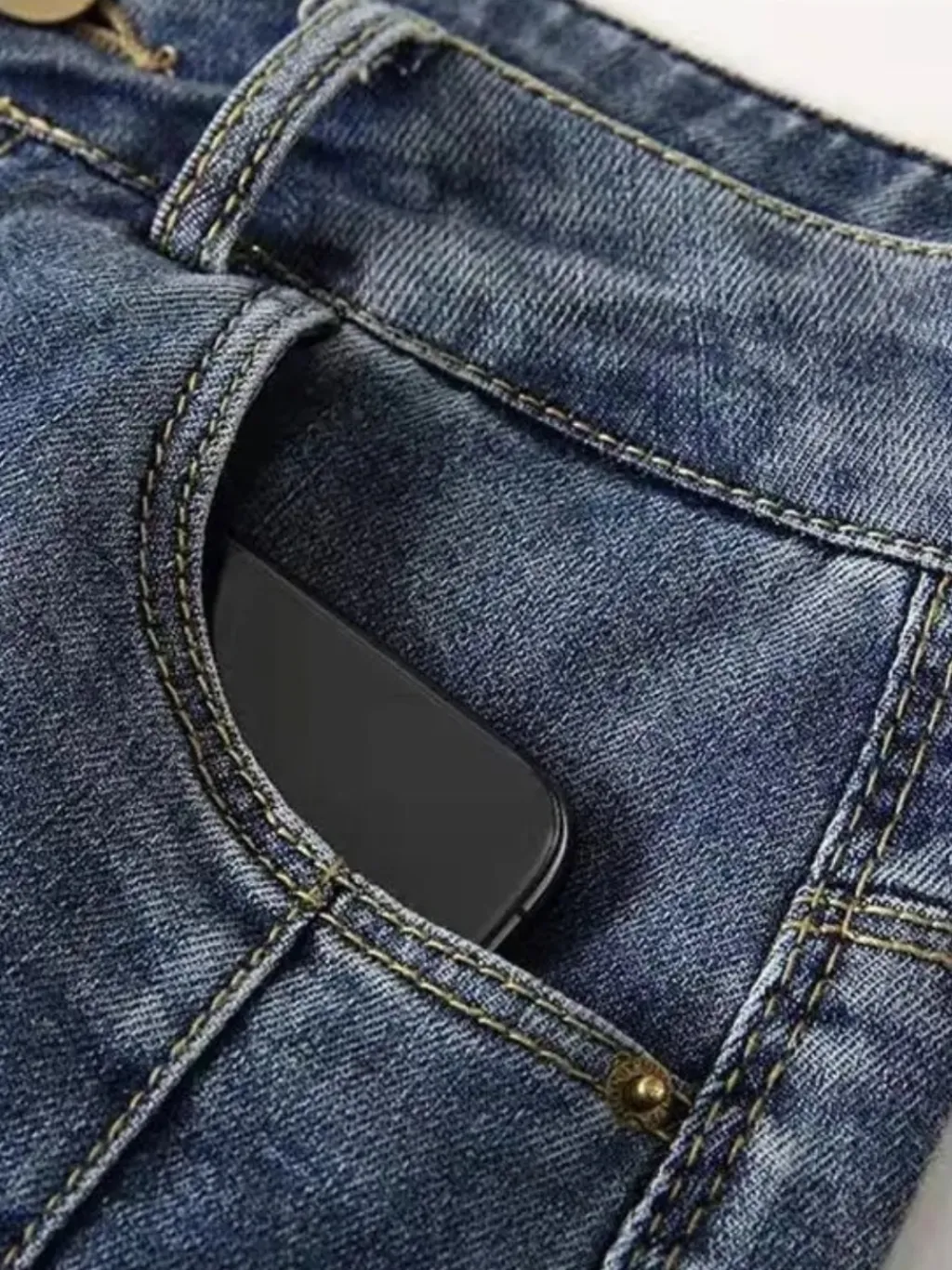Dark Blue Washed Denim Skort — endless ways to style it