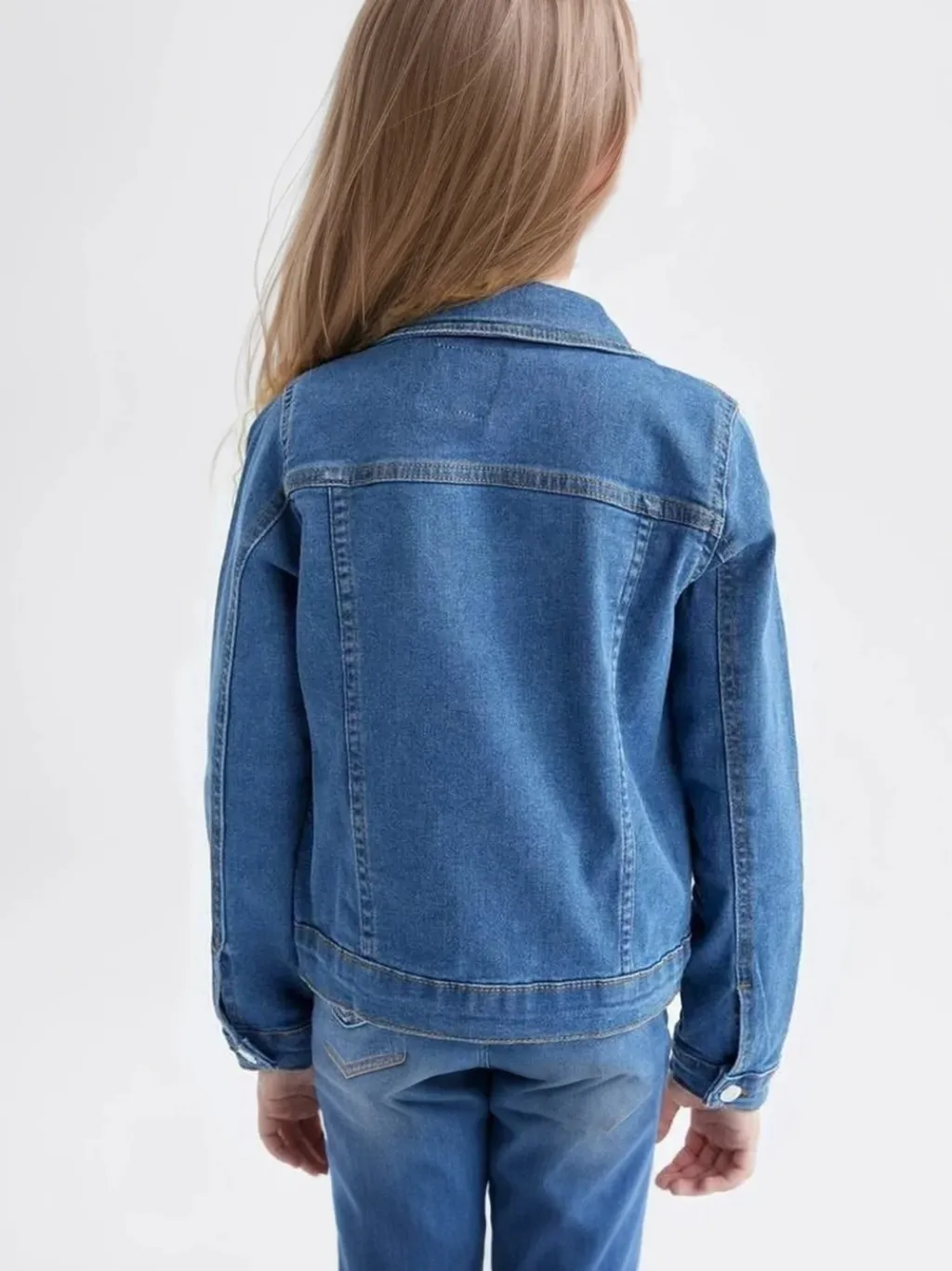 Girls' Blue Denim Jacket — endless ways to style it