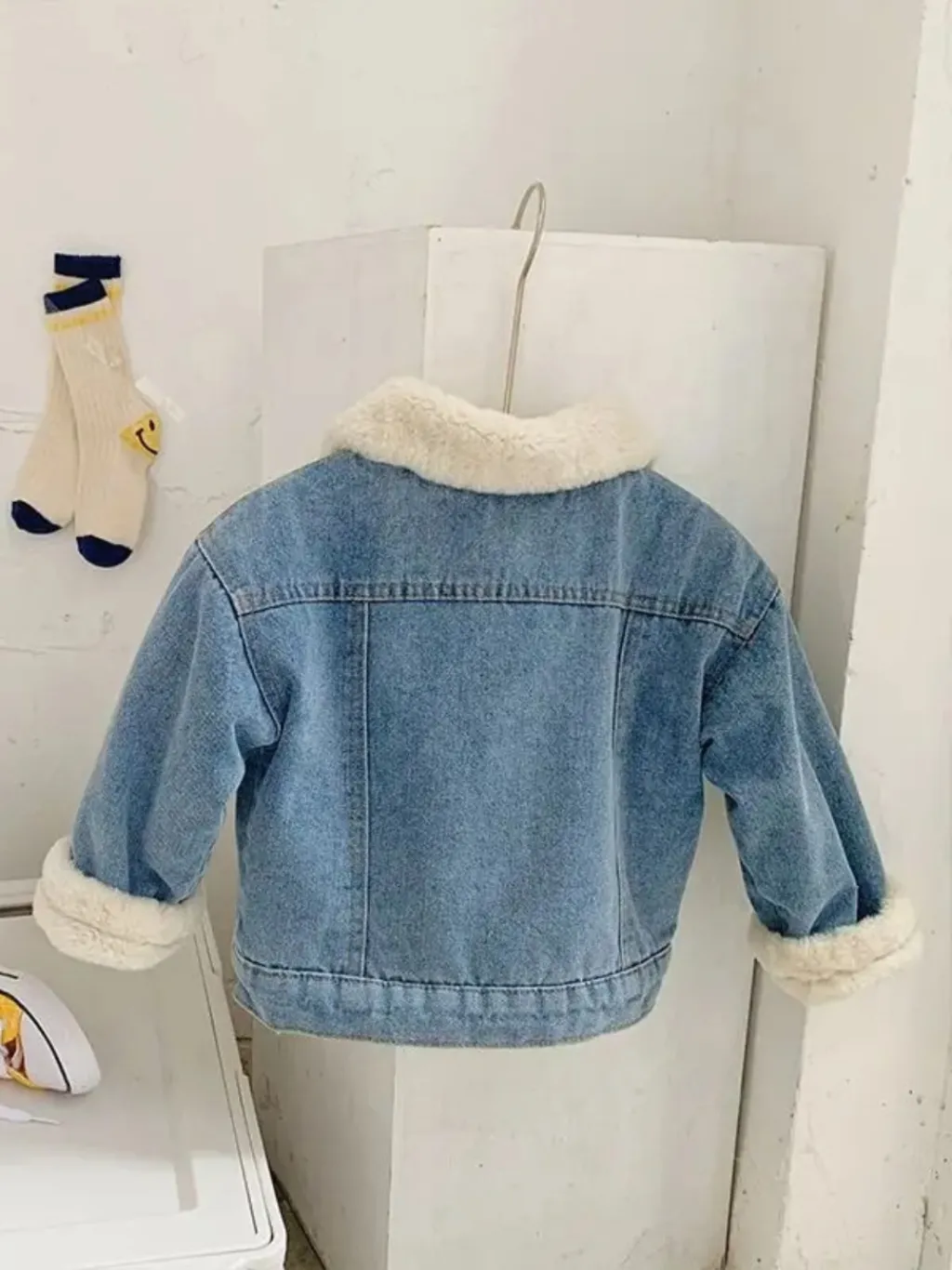 Girls' Denim Jacket with Cosy Sherpa Lining — endless ways to style it