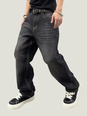 Hard-Wearing Black Skater Jeans for Intense Sessions — view 2
