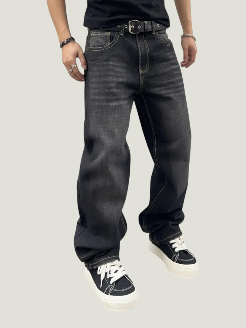 Hard-Wearing Black Skater Jeans for Intense Sessions — endless ways to style it