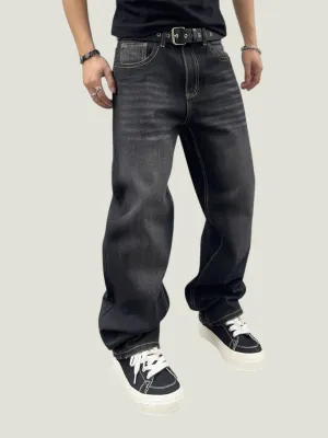 Hard-Wearing Black Skater Jeans for Intense Sessions — view 4