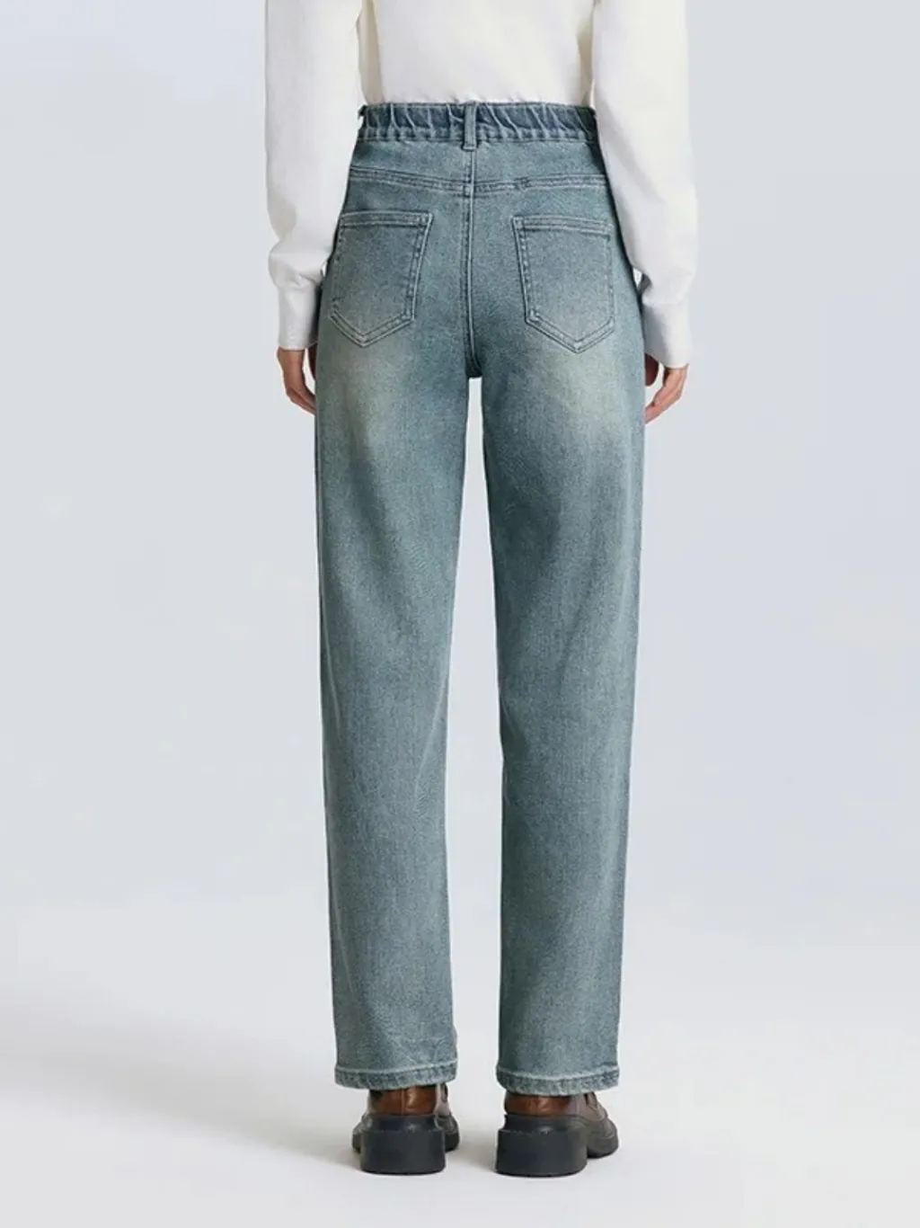 Light Blue Washed High-Waisted Mom Jeans — endless ways to style it