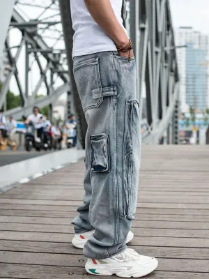 Loose-Fit Skater Jeans with Durable Knee Reinforcement — view 3