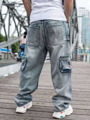 Loose-Fit Skater Jeans with Durable Knee Reinforcement — view 6