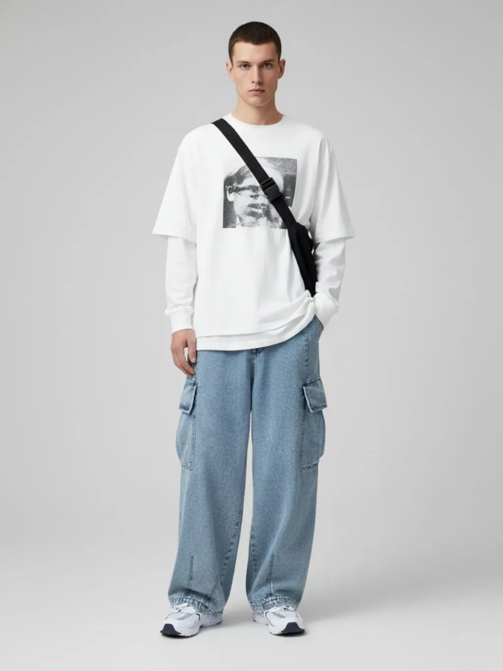 Men's Baggy Cargo Jeans with Wide Comfortable Fit — a pair designed to be worn everywhere