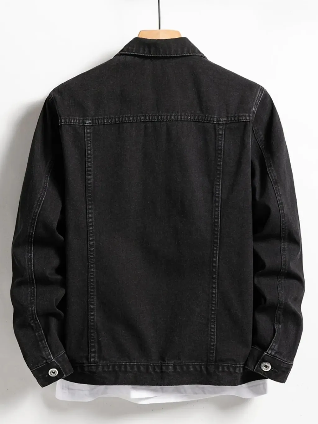 Men's Black Denim Jacket — endless ways to style it