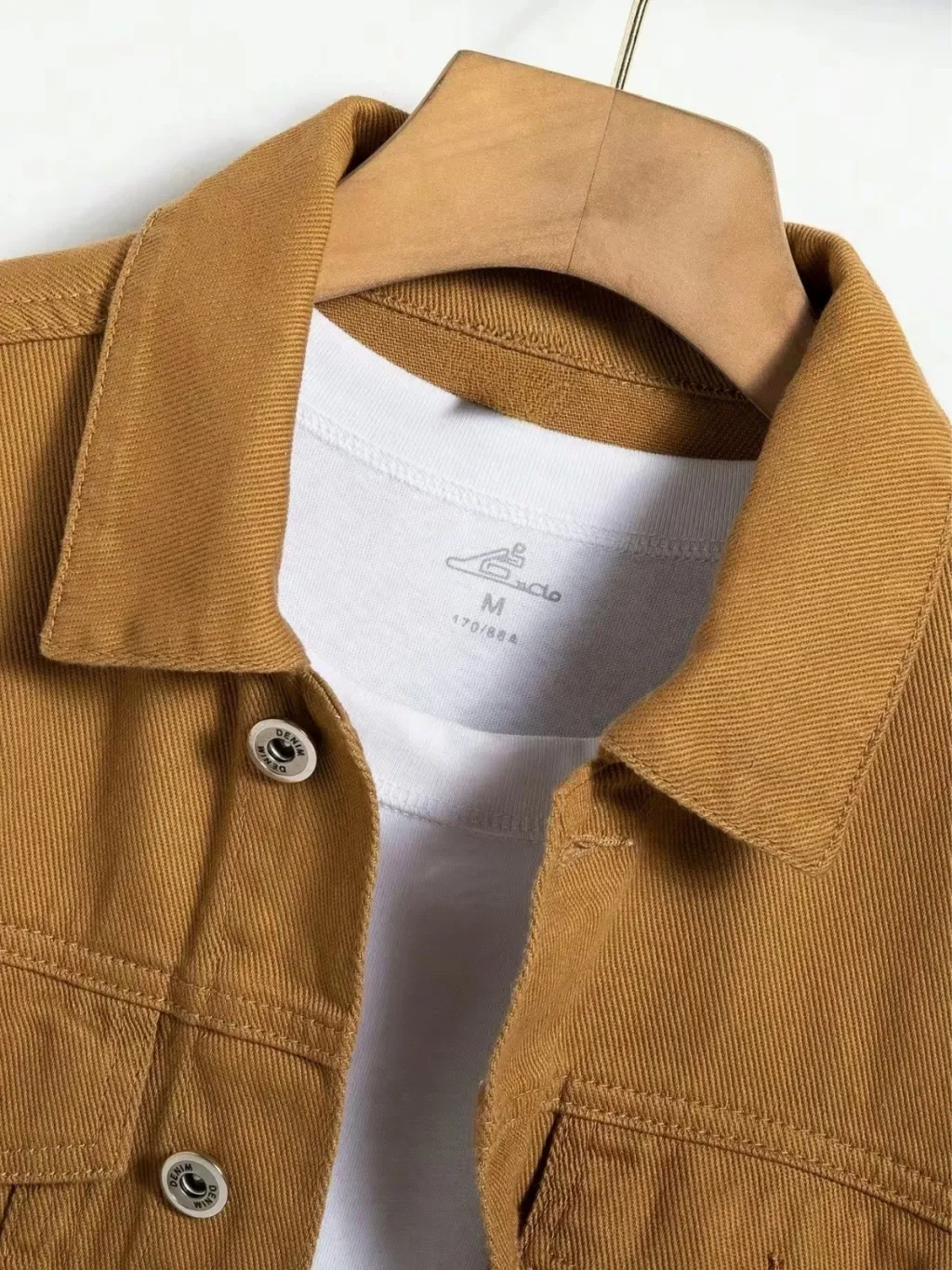 Men's Camel Denim Jacket — endless ways to style it