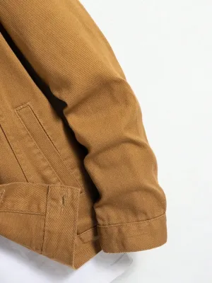 Men's Camel Denim Jacket — view 5