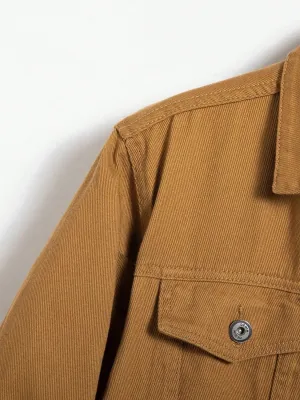 Men's Camel Denim Jacket — view 7