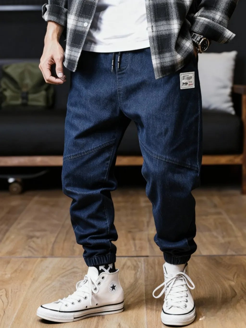 Men's Casual Jogger Jeans with Elastic Waist — a pair designed to be worn everywhere