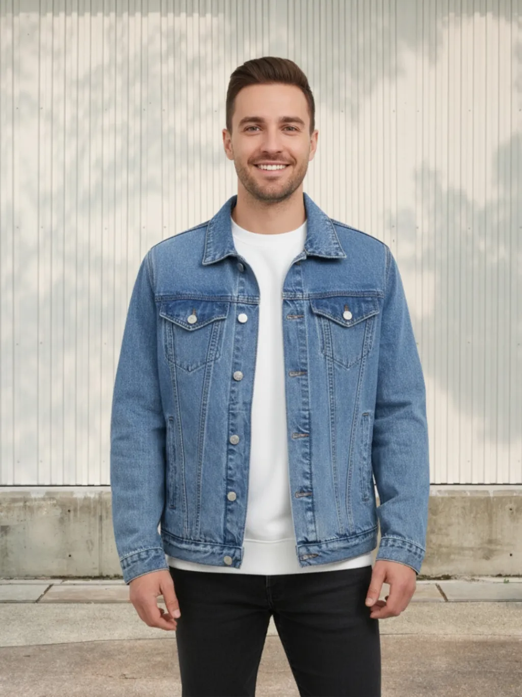 Men's Classic Blue Denim Jacket
