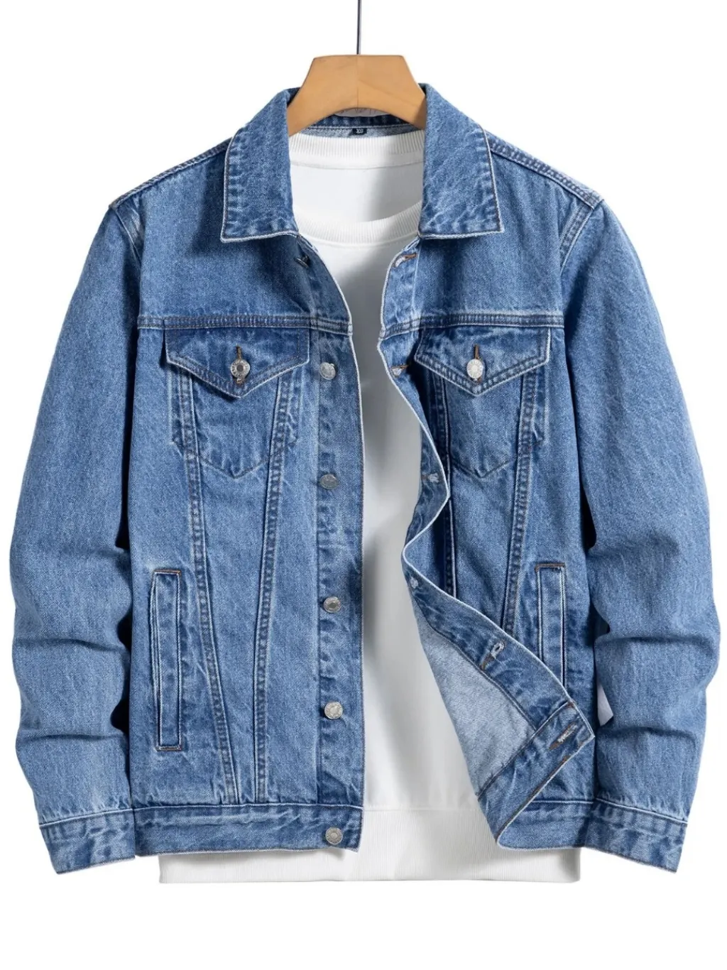 Men's Classic Blue Denim Jacket — a pair designed to be worn everywhere