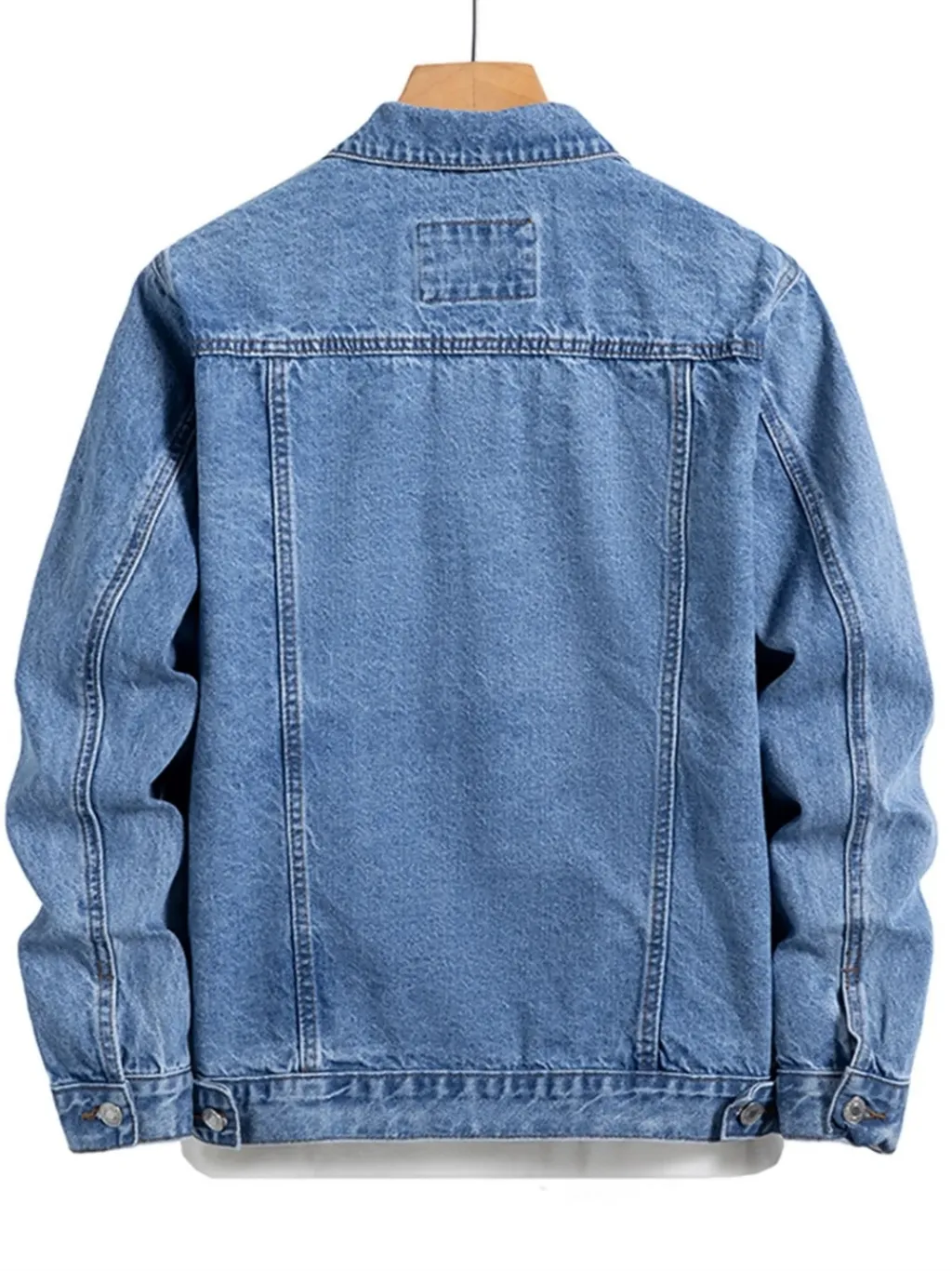 Men's Classic Blue Denim Jacket — quality denim, made to last