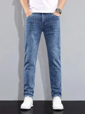 Men's Classic Blue Slim-Fit Jeans — view 2