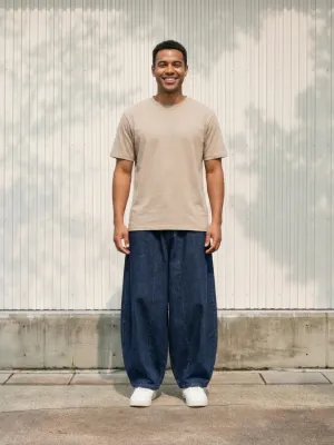 Men's Dark Blue Balloon Jeans — view 1