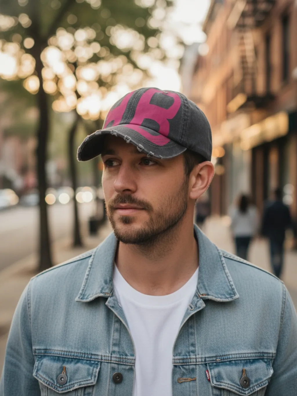 Men's Denim Baseball Cap with Letter B — a pair designed to be worn everywhere
