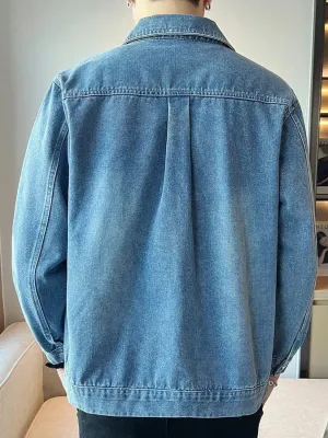 Men's Denim Overshirt Jacket — view 4