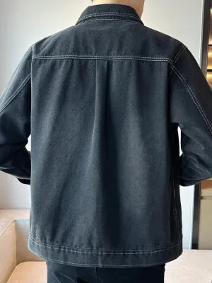 Men's Denim Overshirt Jacket — view 5