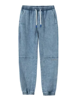 Men's Jogger Jeans with Elastic Waist & Ankles — view 2
