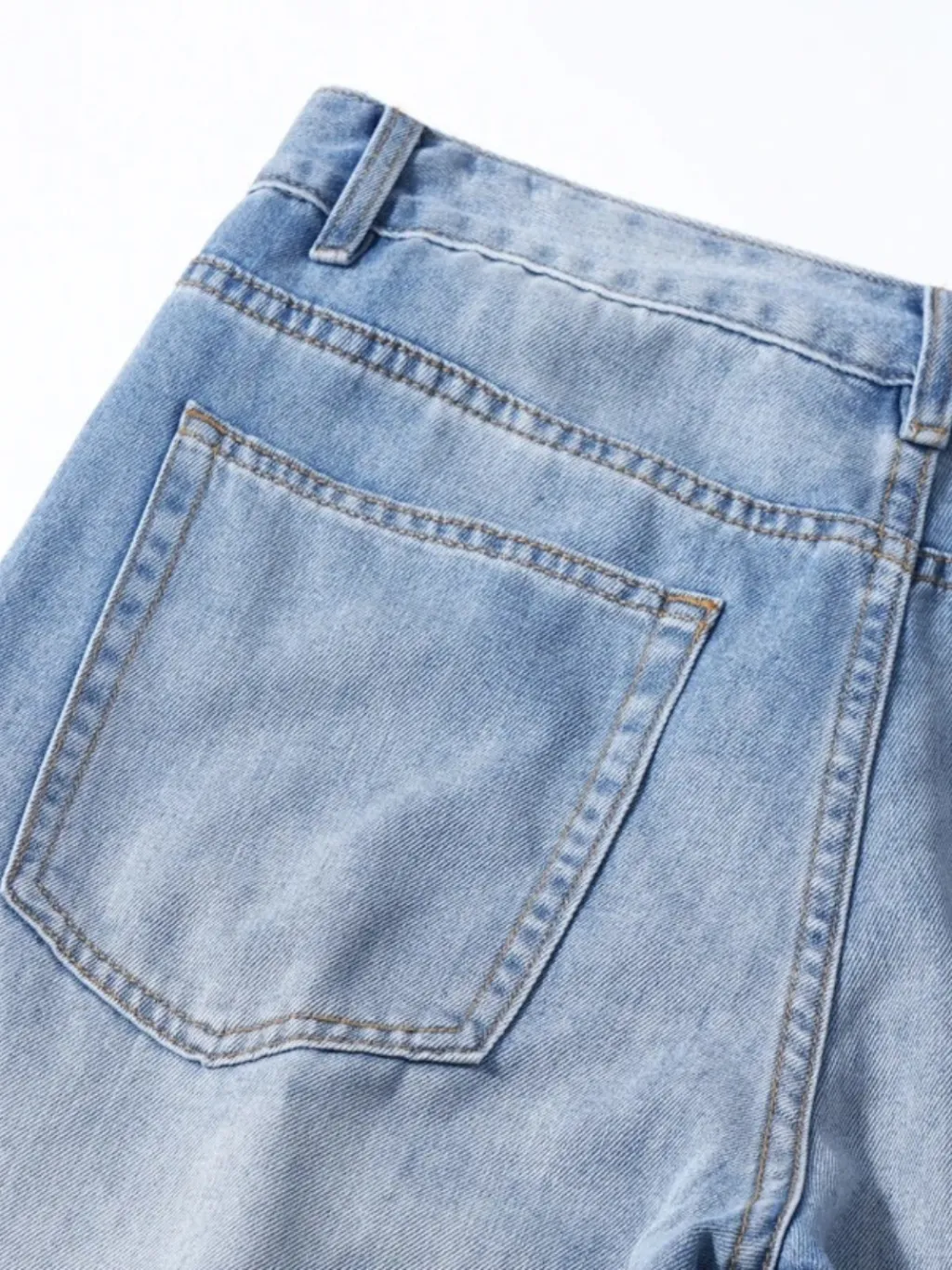 Men's Light Blue Relaxed Straight-Leg Jeans — endless ways to style it