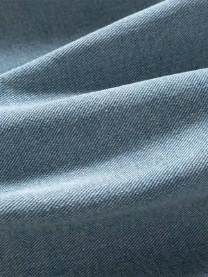 Men's Light Blue Washed Denim Shirt — view 4