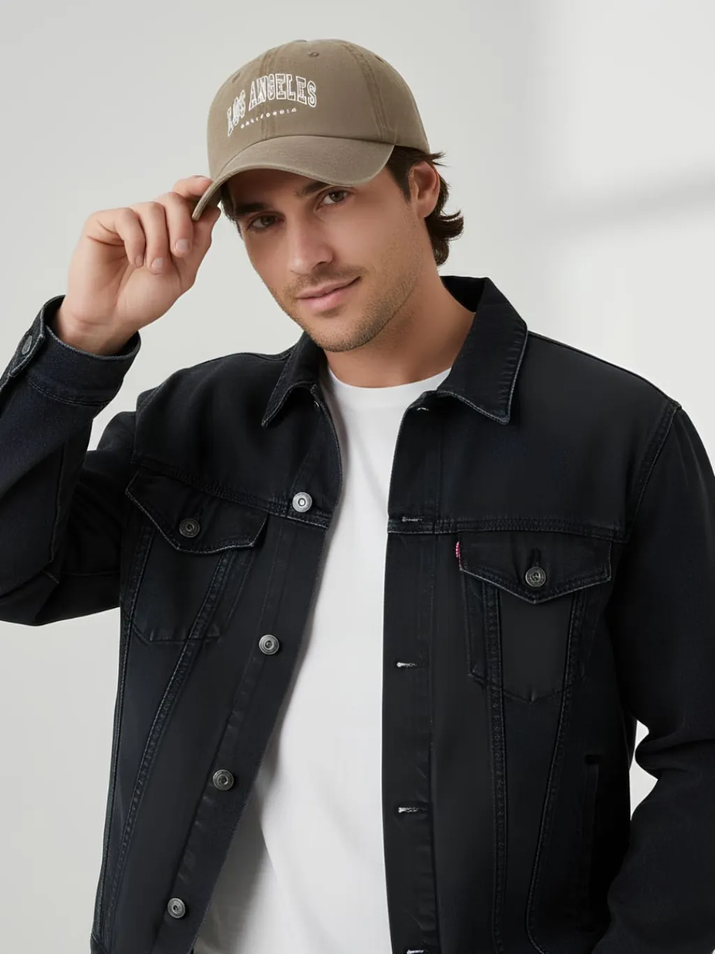Men's Los Angeles Denim Cap — a pair designed to be worn everywhere