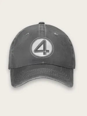Men's Number 4 Denim Cap — view 9