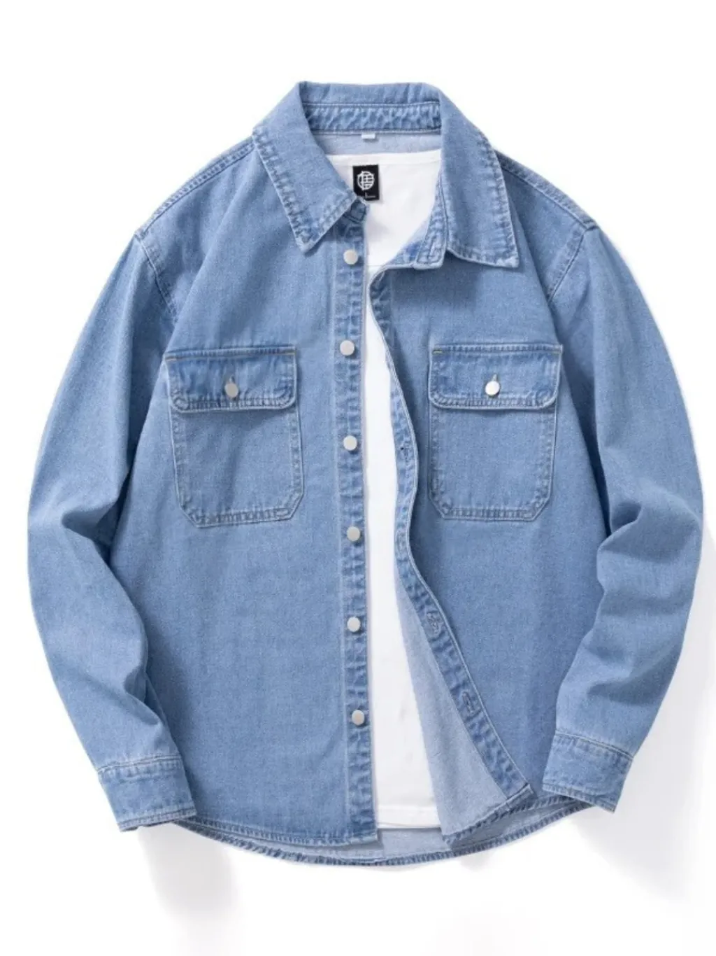 Men's Patch Pocket Denim Shirt — endless ways to style it