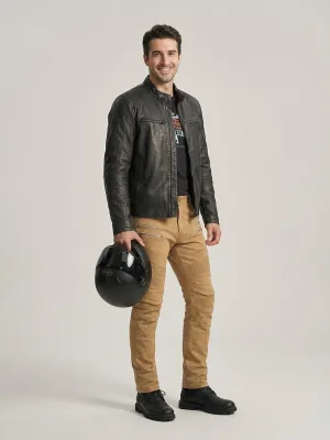 Men's Reinforced Motorcycle Jeans with CE Knee & Hip Armour — view 5