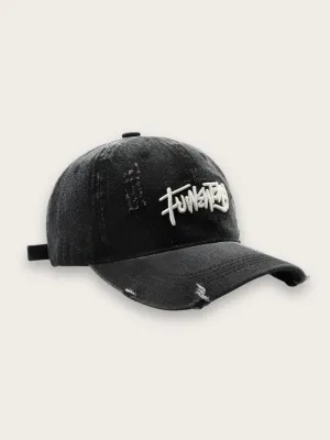 Men's Ripped Denim Cap — view 8