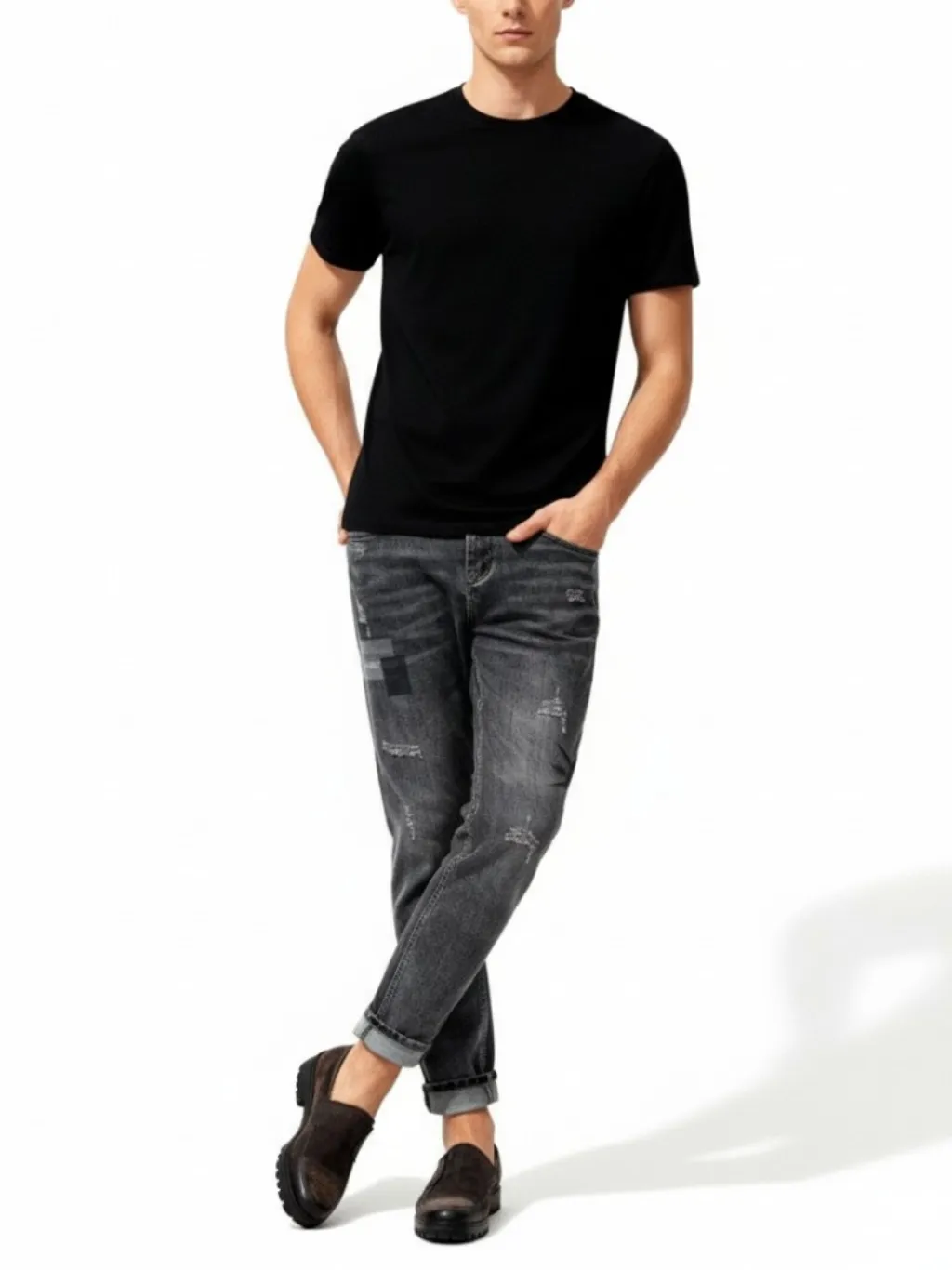 Men's Tapered Stretch Comfort Jeans — a pair designed to be worn everywhere