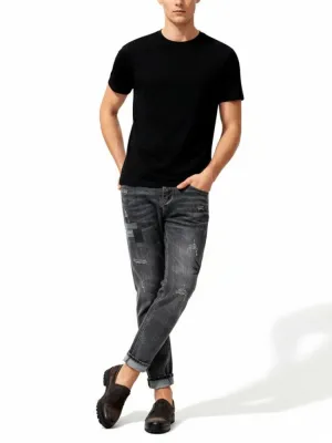 Men's Tapered Stretch Comfort Jeans — view 2