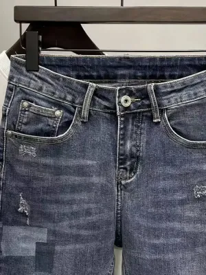 Men's Tapered Stretch Comfort Jeans — view 6