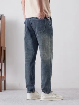 Men's Tapered Stretch Denim Jeans — view 3