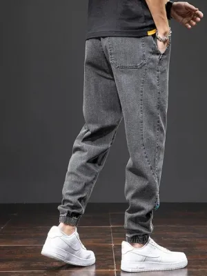 Men's Urban Jogger Jeans with Elastic Waist — view 7
