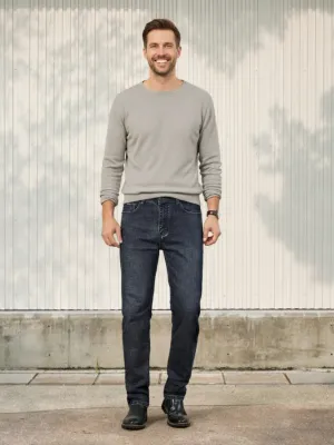 Men's Washed Grey Slim-Fit Jeans — view 1