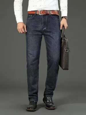 Men's Washed Grey Slim-Fit Jeans — view 2
