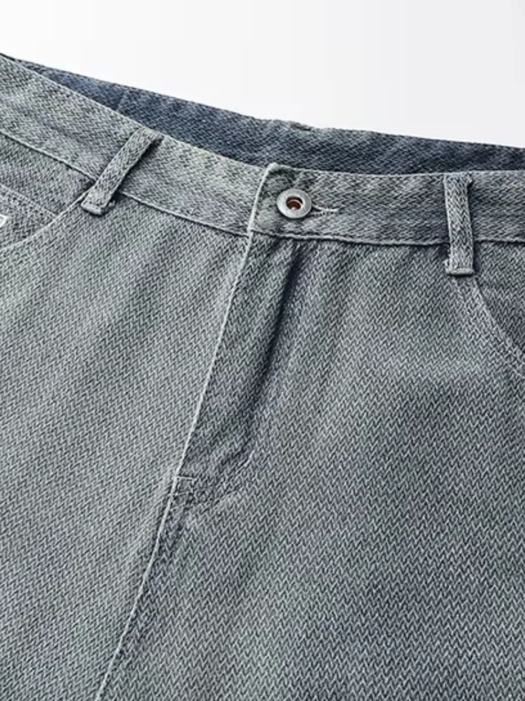 Men's Washed Herringbone Denim Shorts — endless ways to style it
