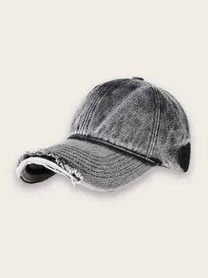 Men's Washed Vintage Denim Cap — view 1