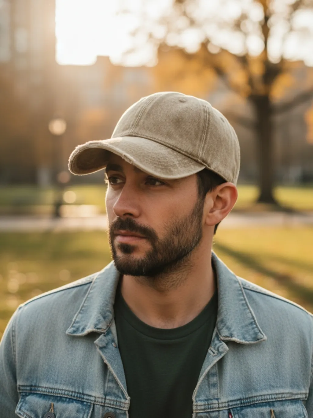 Men's Washed Vintage Denim Cap — a pair designed to be worn everywhere
