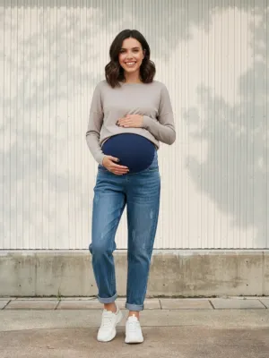 Mom-Fit Maternity Jeans — view 10