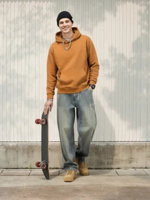 Wide-Leg Skater Jeans with Side Pocket — view 1