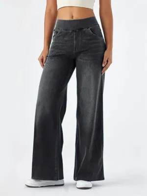 Women's Baggy Jeans with Elasticated Waist — view 6